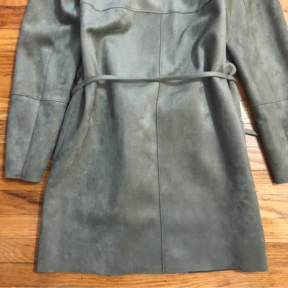 NWT H&M Olive Green Coat - Picture 9 of 9